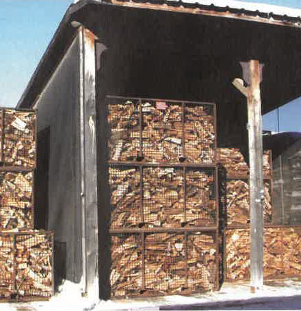 Fiready Inc. uses Cathild wood kiln dryer