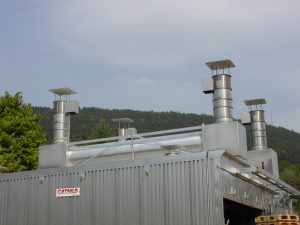 Wood drying with CATHILD INDUSTRIE